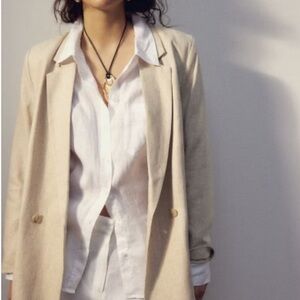 H&M Women’s Linen Blend Short- NWT